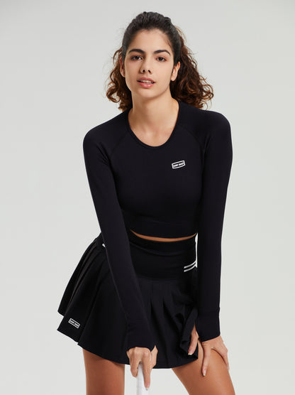 All Black Tennis Suit