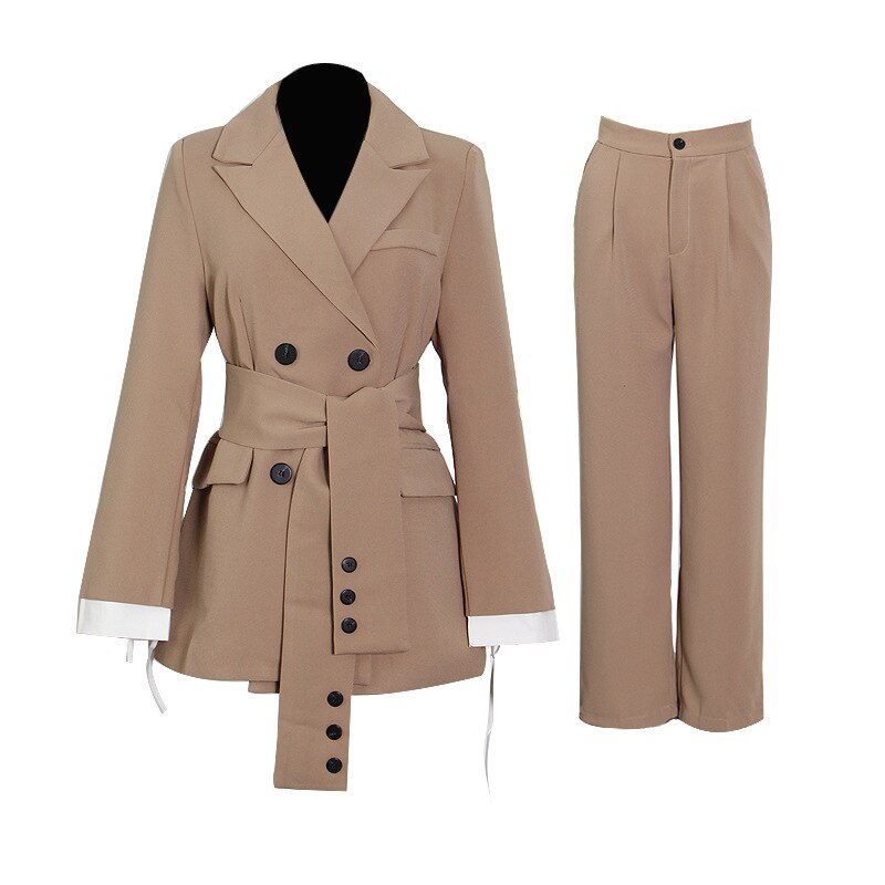 Office Pant Work Suit Women Elegant Formal Business