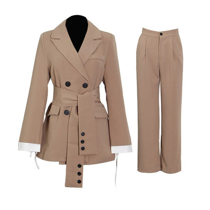 Office Pant Work Suit Women Elegant Formal Business