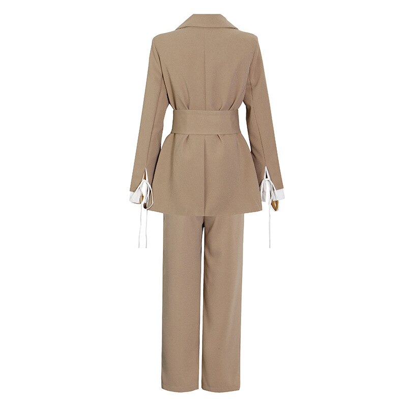 Office Pant Work Suit Women Elegant Formal Business