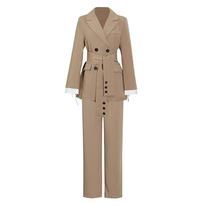 Office Pant Work Suit Women Elegant Formal Business